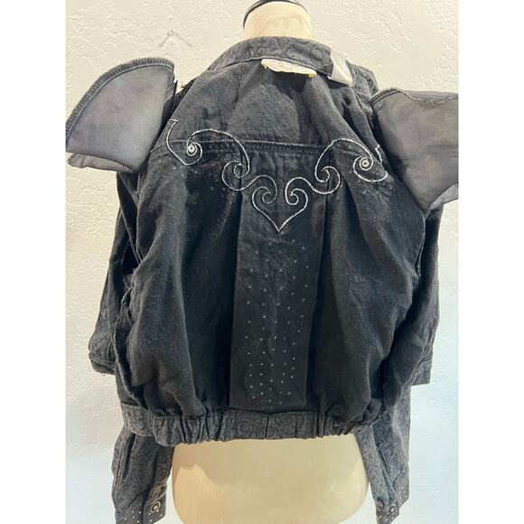 Vintage 80s/90s Caché Studded Cropped Jacket – XS – Rare Find - Picture 8 of 16